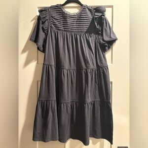 Matilda Jane/Good Hart Slate Navy McKinney  Dress - Large